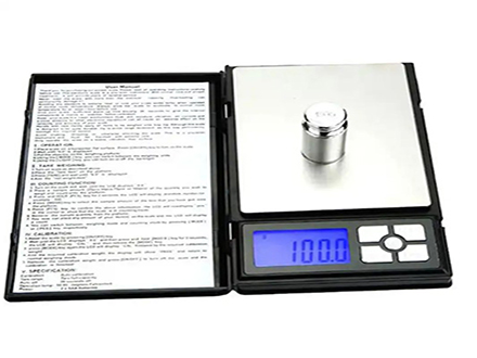 Wholesale Professional Manufacturer Diamond Measuring 500g*0.01g Notebook Pocket Scale