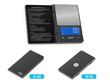 Wholesale Professional Manufacturer Diamond Measuring 500g*0.01g Notebook Pocket Scale