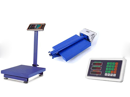 Carbon Steel Portable Weighing Electronic Industrial Platform Floor Scales LED Power origin Type
