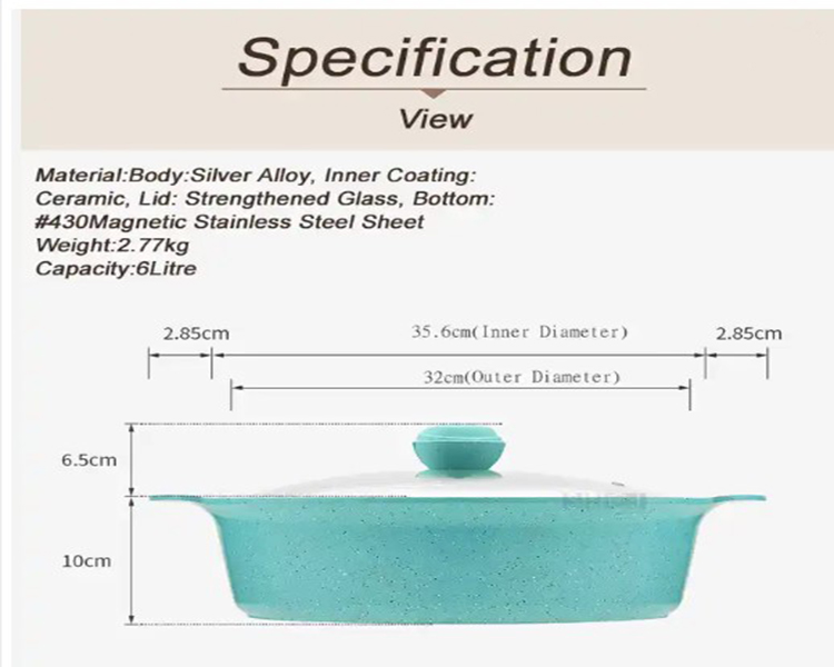 Cookware Ceramic Cooking Stockpot Hot Pot Casseroles