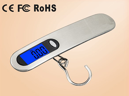 Small portable electronic scale wholesale luggage weighing small scale 50kg household portable gram weight crochet scale electronic luggage scale
