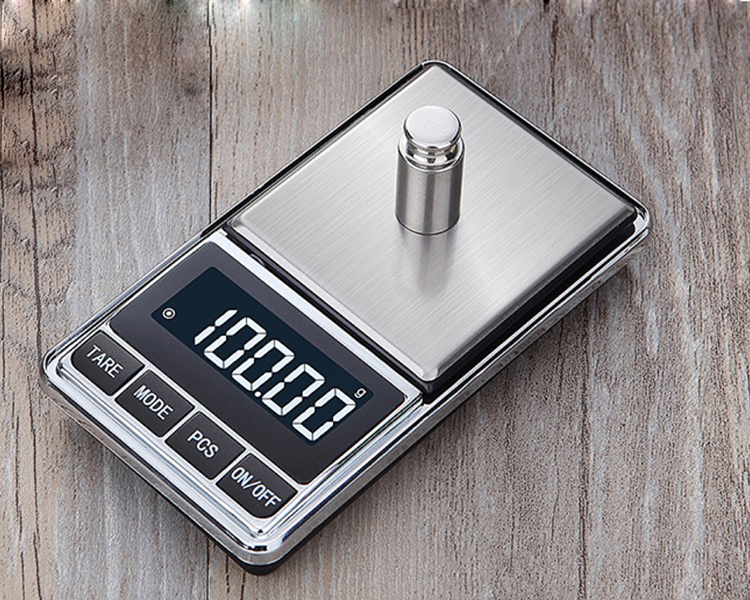Baking scale Stainless steel mini portable small pocket scale wholesale high precision 0.01g jewelry scale electronic scale