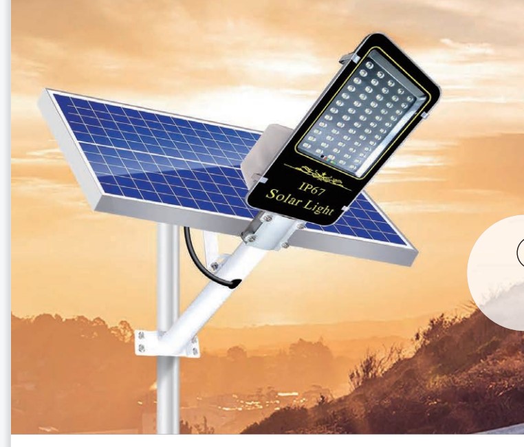 Outdoor solar lamp Jindou high power led household cast light factory direct for outdoor garden lights