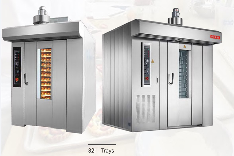 16 /32 /64 Rotary Oven Commercial Bakery Rotary Oven