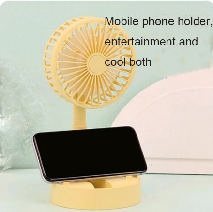 2023 Hot Selling Desktop Fan Rechargeable Folding Mini Fan Portable Handheld Fan for Summer