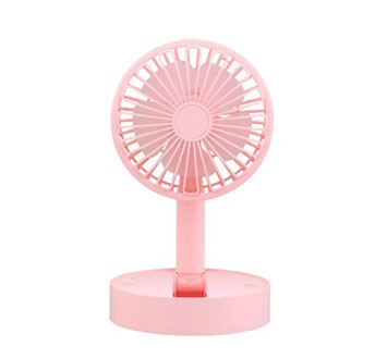 2023 Hot Selling Desktop Fan Rechargeable Folding Mini Fan Portable Handheld Fan for Summer