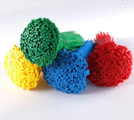 New Factory Price, Zip Tie Nylon 66 Yellow Color Self-Locking Cable Ties/