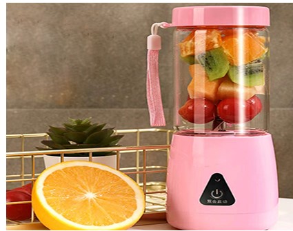 Hot sale 380 ml Portable Blender Smoothie Six Blades Mini Home USB Rechargeable Blender Juicer Cup