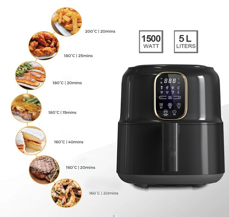 Air fryer Home new multi-functional large capacity electric fryer oven two-in-one