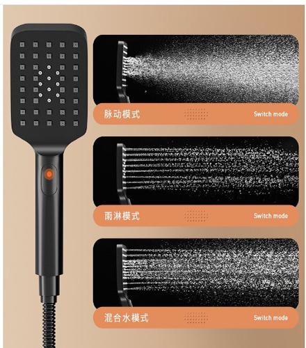 Thermostat key digital display shower shower set