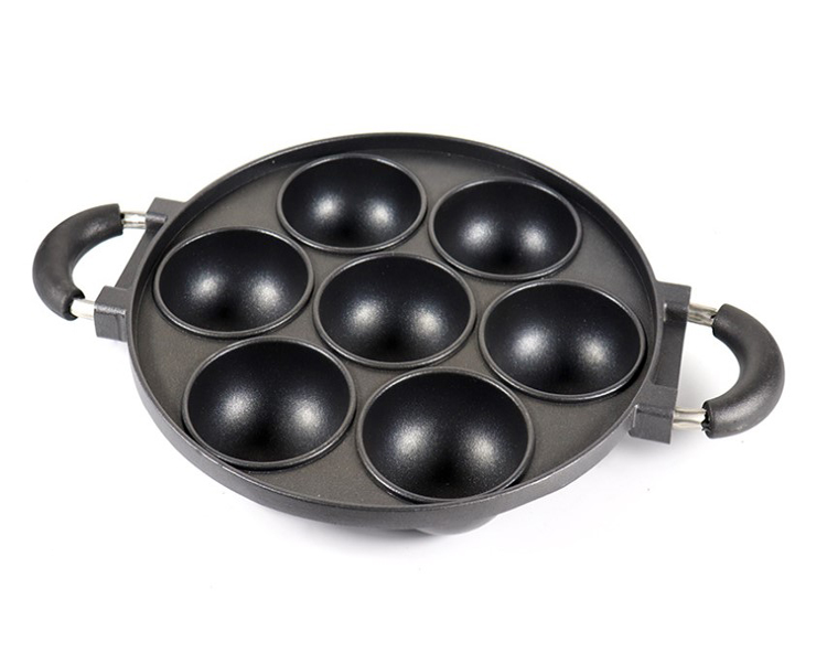 8-hole cake mold Non-stick baking tray aluminum die cast Cake pan