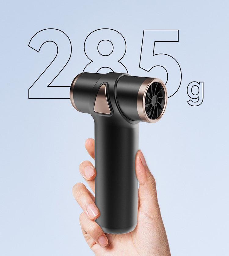 Wireless Mini High speed hair dryer Aviation aluminum metal body Versatile outdoor use small portable hair dryer