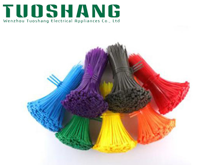New Factory Price, Zip Tie Nylon 66 Yellow Color Self-Locking Cable Ties/