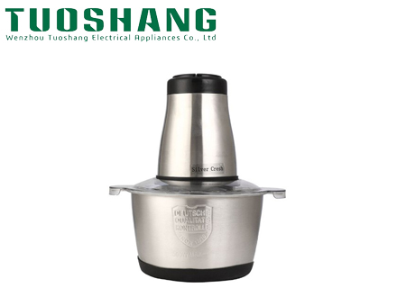 Multi-functional household electric meat grinder double-speed high power vegetable stranding machine