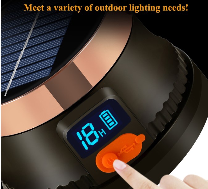 New design Good Quality Outdoor Portable Rechargeable charging indoor solar lights