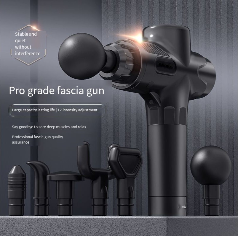 The new shoulder and neck massage gun abdomen massager fitness physical therapy fascia gun relax muscles