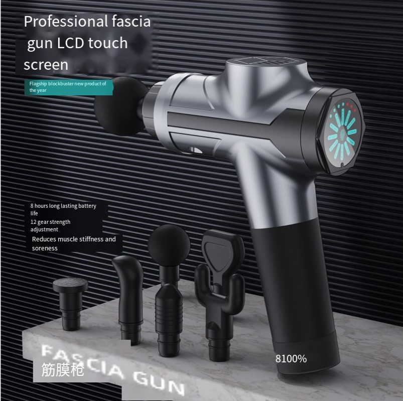 High Quality Professional Deep Massage Gun Cheapest Brushless Motor Massage Fascia Gun Massage Gun