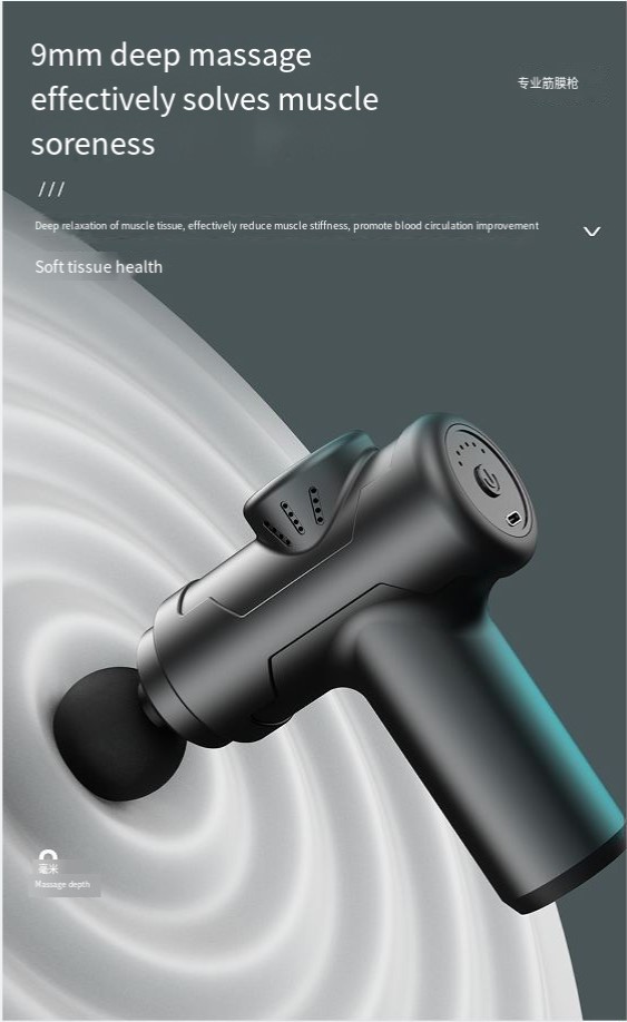 Mini design electric facial heated muscle massage deep issue body gun home use made in china